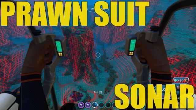 Prawn Suit Sonar Module for Subnautica