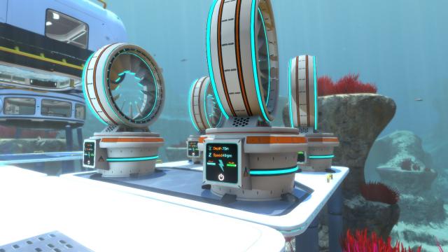 AI Marine Turbine для Subnautica