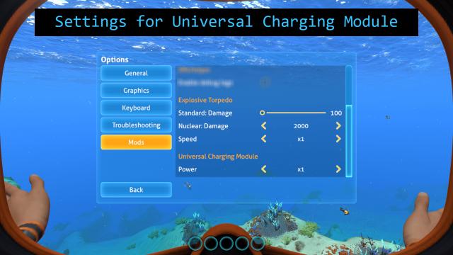 Универсальный зарядный модуль / Universal Charging Module для Subnautica