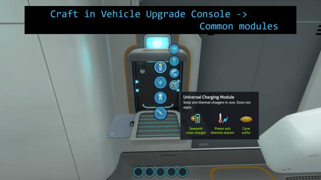 Универсальный зарядный модуль / Universal Charging Module для Subnautica