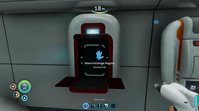 Alterra Exchange Program for Customcraft2 for Subnautica