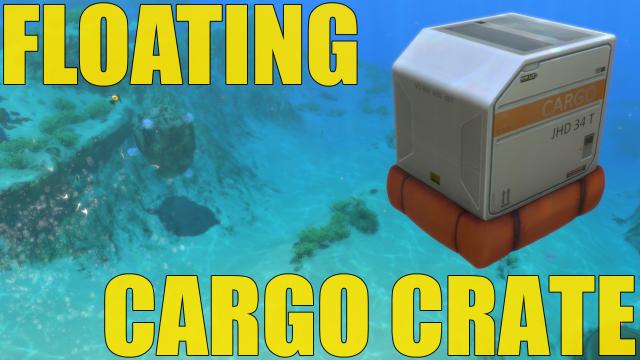 Большое летающее хранилище / Floating Cargo Crate для Subnautica