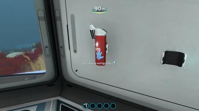 Fire Extinguisher Holder for Subnautica