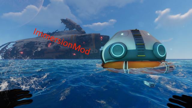 HUD  Immersion Mod for Subnautica
