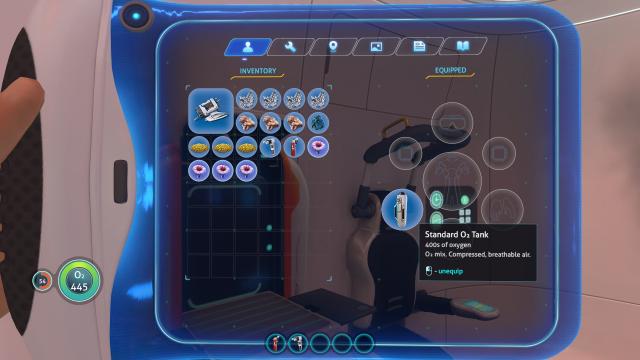 Refillable Oxygen Tanks for Subnautica