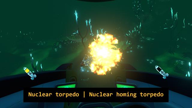 Explosive Torpedo for Subnautica