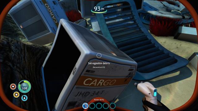 Debris Recycling for Subnautica