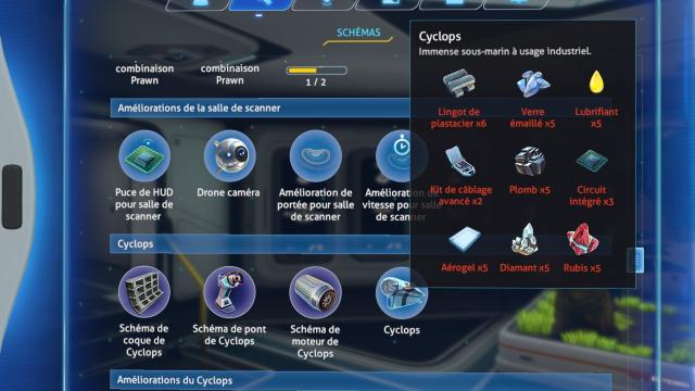 Realistic recipes and increased difficulty for Subnautica