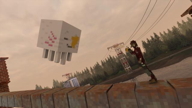 Minecraft GhastLing Follower для Teardown