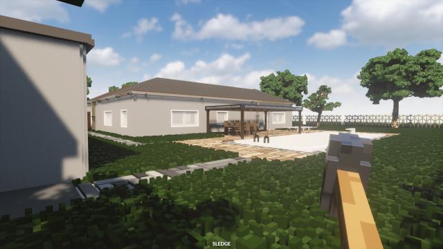 House with Garden for Teardown