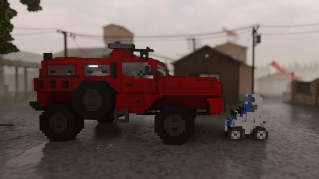 Marauder - Mine-Protected Vehicle for Teardown