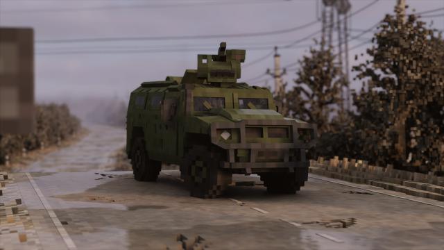 [Vamsana] GAZ-2330 Tigr для Teardown