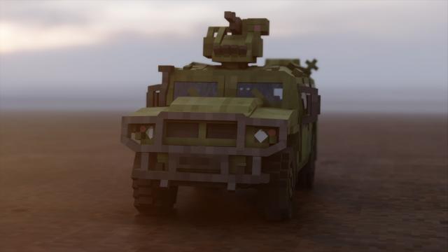 [Vamsana] GAZ-2330 Tigr для Teardown