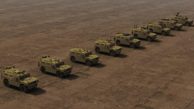 [Vamsana] GAZ-2330 Tigr для Teardown