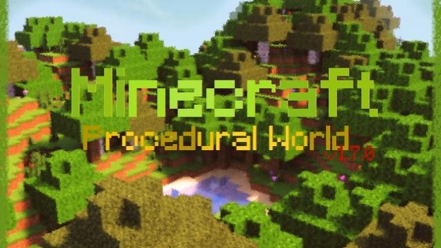 Procedural Minecraft World [1.7.0 Edition]