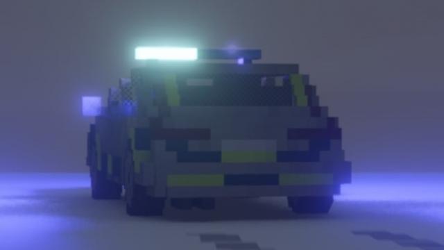 Swedish Police V90 для Teardown