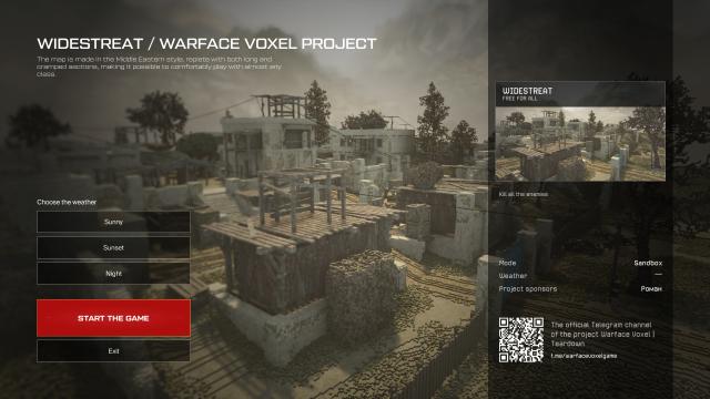 [TDWF] Widestreet — Warface Voxel for Teardown