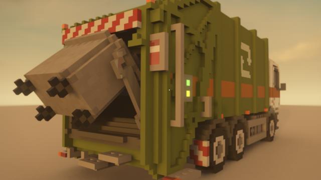 Garbage truck for Teardown