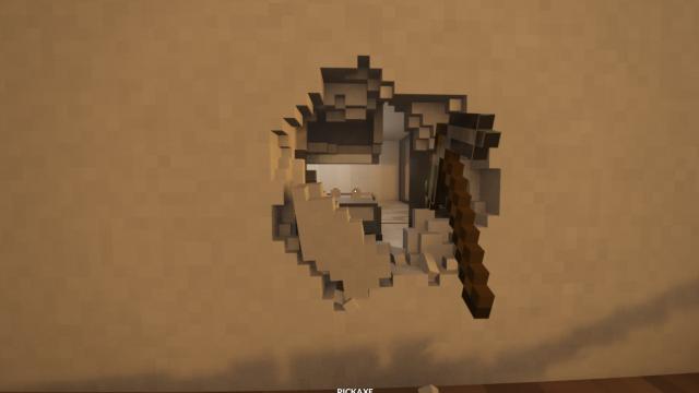 Кирка из Майнкрафта / Minecraft Pickaxe