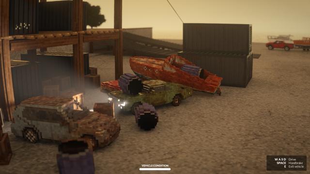 Test Map (With Boat Trailer, Dynamic Structures, and Vehicles) for Teardown