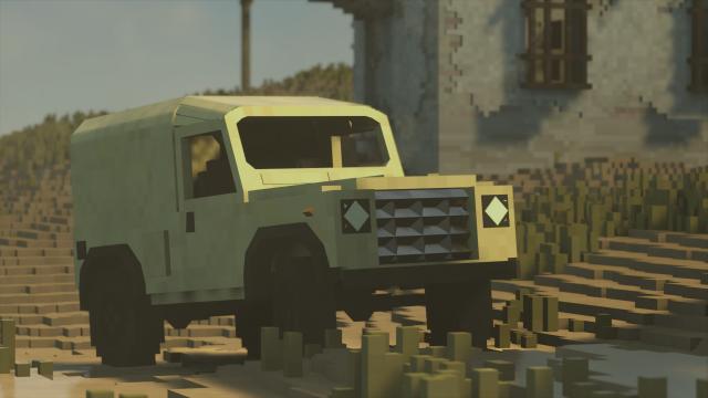 [GRISHYCH] British Army Land Rover Wolf для Teardown