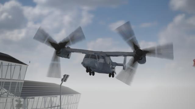 Bell Boeing V-22 Osprey для Teardown