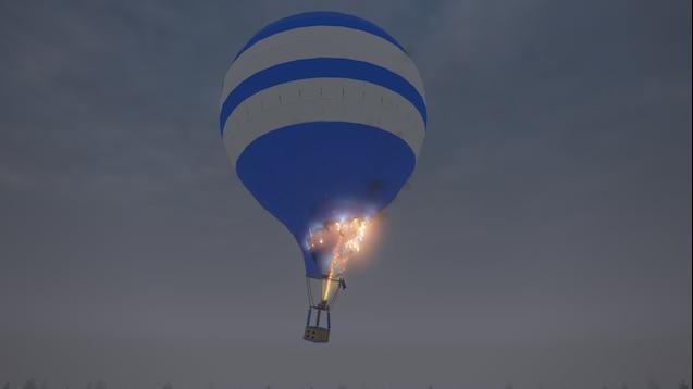 Воздушный шар / Hot Air Balloon для Teardown