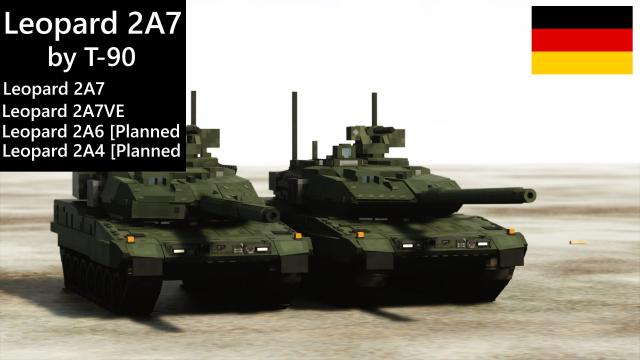 Скачать [T-90]Leopard 2A7 (TABS) для Teardown