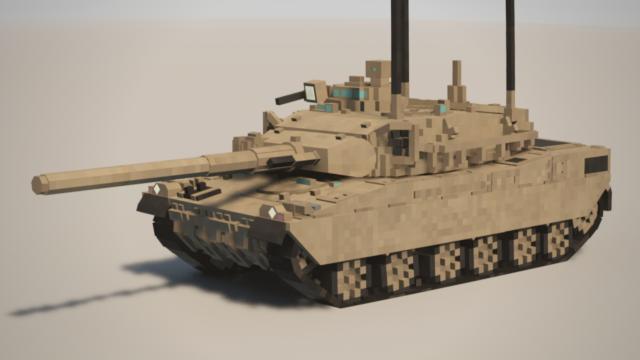 [TABS] Char de Combat Principal AMX-40 для Teardown