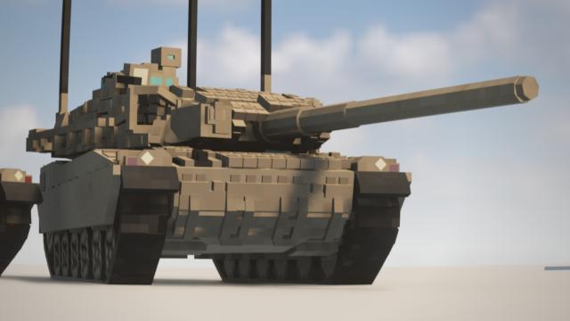 [TABS] Char de Combat Principal AMX-40 для Teardown