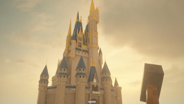 Disney Castle для Teardown