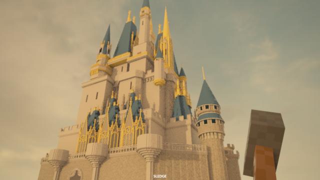 Disney Castle для Teardown