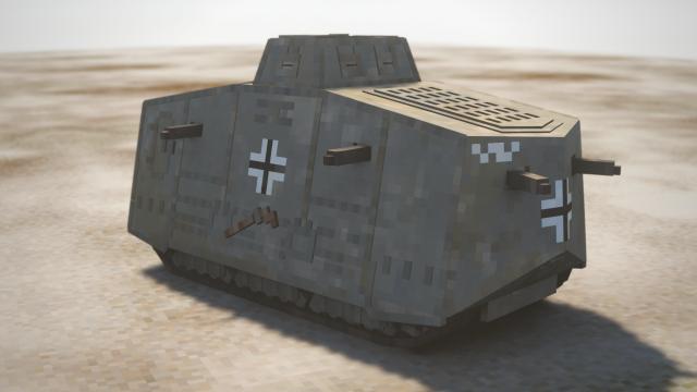 [TABS] Sturmpanzerwagen A7V для Teardown