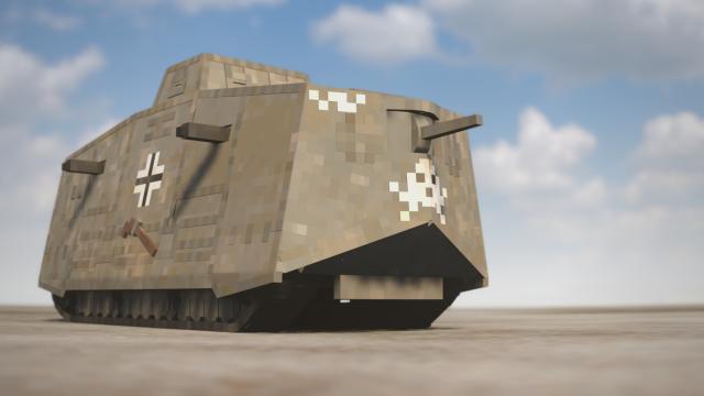 [TABS] Sturmpanzerwagen A7V для Teardown