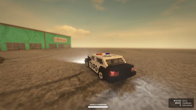 Полицейская машина / Ford Crown Victoria Cop Car для Teardown