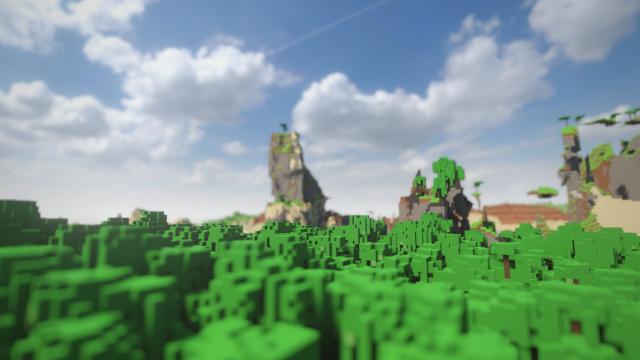 Miniture Minecraft World для Teardown