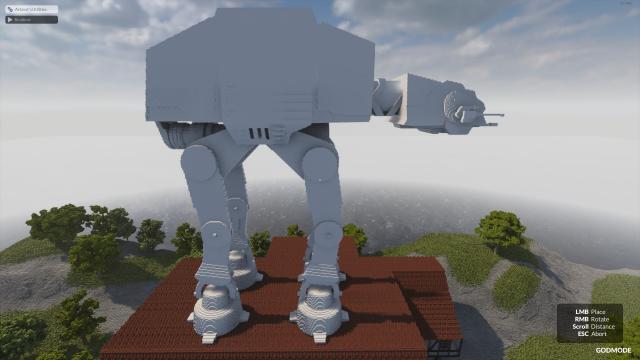 Spawnable Walking AT-ATAT-ST for Teardown