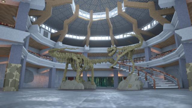 Visitor Center Jurassic Park для Teardown