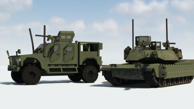 [Pelm] Oshkosh M-ATV TABS для Teardown