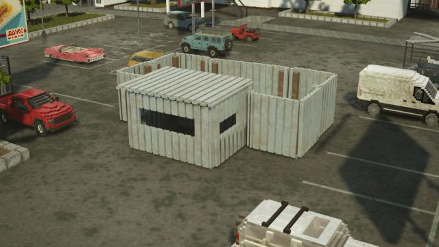 Spawnable Fortifications for Teardown