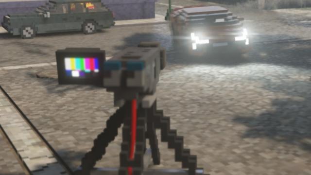Cinematic Car Camera for Teardown