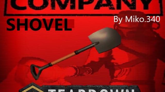 Lethal Company Shovel for Teardown