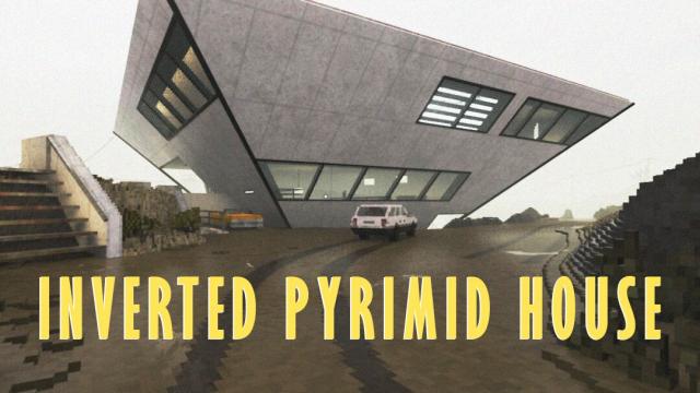 Перевернутая пирамида-дом / Inverted Pyramid House для Teardown