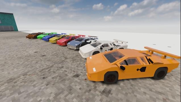 Lamborghini Countach для Teardown