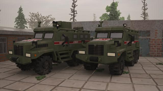 [CLK & KA-50] KamAZ-435029 