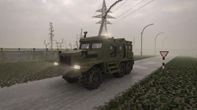 [CLK & KA-50] KamAZ-435029 