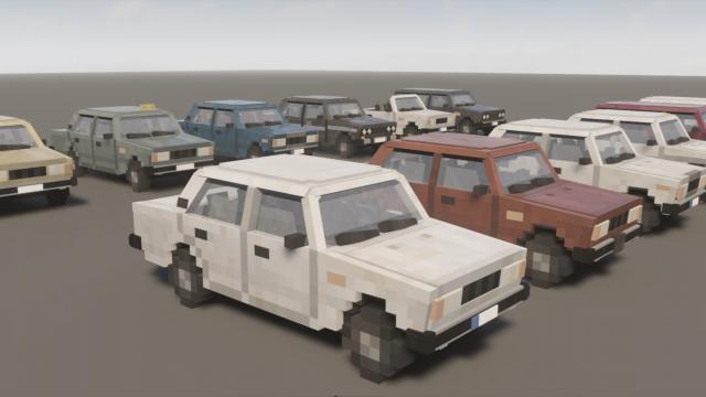 Headcrab's smol Civil Vehicle Pack for Teardown