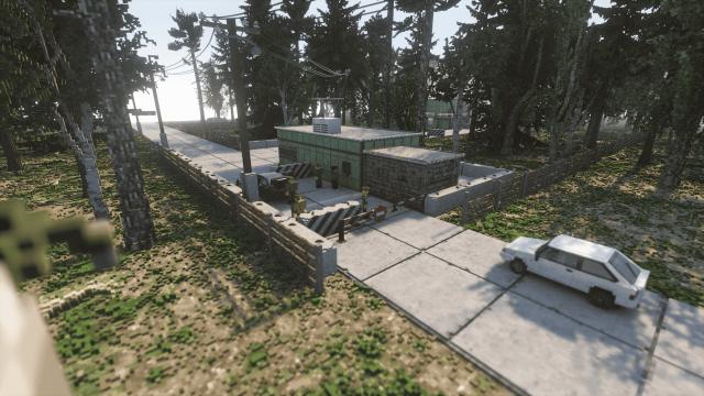 Border Military Base for Teardown