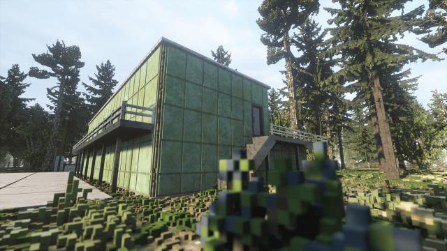 Border Military Base for Teardown