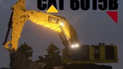 Cat 6015b Mining Excavator для Teardown